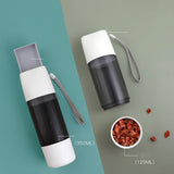 Maxbell Pet Water Bottle Feeding Dog Food and Water Cup for Fishing Hiking Traveling