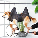 Maxbell Dog Hammock Helper Dog Grooming Harness Fixed Bag Pet Care Sling for Shower S