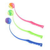 Maxbell Pet Ball Thrower Outdoor Dog Throwing Stick for Medium Large Dogs Blue