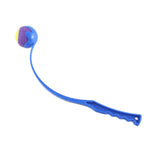 Maxbell Pet Ball Thrower Outdoor Dog Throwing Stick for Medium Large Dogs Blue