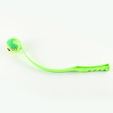 Maxbell Pet Ball Thrower Outdoor Dog Throwing Stick for Medium Large Dogs Green