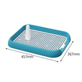 Maxbell Dog Toilet Litter Tray Portable Cat Litter Box for Bathroom Indoor Porch