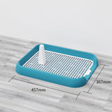 Maxbell Dog Toilet Litter Tray Portable Cat Litter Box for Bathroom Indoor Porch