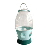Maxbell Pigeon Water Dispenser Feeder Bird Feeding Drinker for Parrot Dove Parakeet 4L Green 32.5cmx21cm