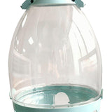 Maxbell Pigeon Water Dispenser Feeder Bird Feeding Drinker for Parrot Dove Parakeet 6L Green 38.5cmx21cm