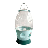 Maxbell Pigeon Water Dispenser Feeder Bird Feeding Drinker for Parrot Dove Parakeet 6L Green 38.5cmx21cm