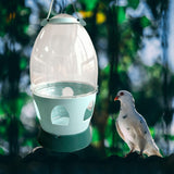 Maxbell Pigeon Water Dispenser Feeder Bird Feeding Drinker for Parrot Dove Parakeet 6L Green 38.5cmx21cm