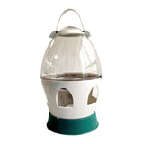 Maxbell Pigeon Water Dispenser Feeder Bird Feeding Drinker for Parrot Dove Parakeet 6L Gray 38.5cmx21cm