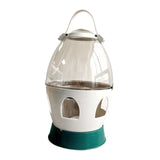 Maxbell Pigeon Water Dispenser Feeder Bird Feeding Drinker for Parrot Dove Parakeet 6L Gray 38.5cmx21cm