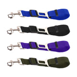 Maxbell dog Seat Belt car Accessories Travel Clip Strap Nylon 70cm Harness Blue