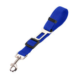 Maxbell dog Seat Belt car Accessories Travel Clip Strap Nylon 70cm Harness Blue