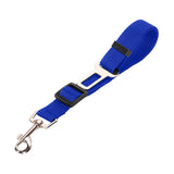Maxbell dog Seat Belt car Accessories Travel Clip Strap Nylon 70cm Harness Blue