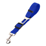 Maxbell dog Seat Belt car Accessories Travel Clip Strap Nylon 70cm Harness Blue