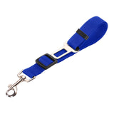 Maxbell dog Seat Belt car Accessories Travel Clip Strap Nylon 70cm Harness Blue