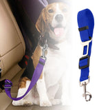 Maxbell dog Seat Belt car Accessories Travel Clip Strap Nylon 70cm Harness Blue