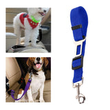 Maxbell dog Seat Belt car Accessories Travel Clip Strap Nylon 70cm Harness Blue
