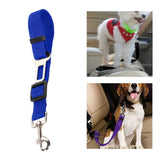Maxbell dog Seat Belt car Accessories Travel Clip Strap Nylon 70cm Harness Blue