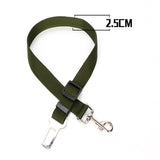 Maxbell dog Seat Belt car Accessories Travel Clip Strap Nylon 70cm Harness Black