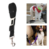 Maxbell dog Seat Belt car Accessories Travel Clip Strap Nylon 70cm Harness Black