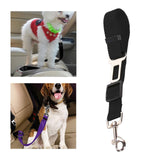 Maxbell dog Seat Belt car Accessories Travel Clip Strap Nylon 70cm Harness Black