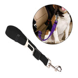 Maxbell dog Seat Belt car Accessories Travel Clip Strap Nylon 70cm Harness Black