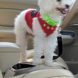 Maxbell dog Seat Belt car Accessories Travel Clip Strap Nylon 70cm Harness Black