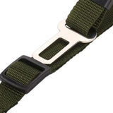 Maxbell dog Seat Belt car Accessories Travel Clip Strap Nylon 70cm Harness Green