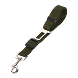 Maxbell dog Seat Belt car Accessories Travel Clip Strap Nylon 70cm Harness Green