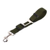 Maxbell dog Seat Belt car Accessories Travel Clip Strap Nylon 70cm Harness Green
