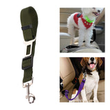 Maxbell dog Seat Belt car Accessories Travel Clip Strap Nylon 70cm Harness Green
