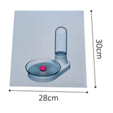 Maxbell Pet Water Dispenser Gravity Waterer Cat Water Feeder for Kitten Puppy Cats