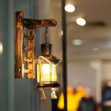 Maxbell Industrial Wall Sconce Lamp Light Vintage Style for Bedroom Bathroom Bedside