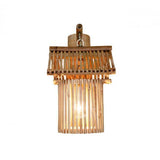 Maxbell Retro style Woven Sconce Light Lamp E27 Decorate for Hotel Cafe Kitchen