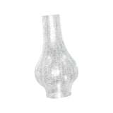 Maxbell Oil Lamp Chimney Lamp Shade Kerosene Glass for Light Fixtures Hotel Kitchen Crackle Shade