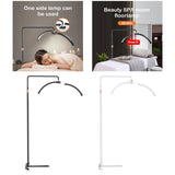 Maxbell Lash Light for Eyelash Extensions LED Floor Lamp for Facialist Eyebrows White