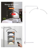 Maxbell Lash Light for Eyelash Extensions LED Floor Lamp for Facialist Eyebrows White