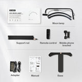 Maxbell Lash Light for Eyelash Extensions Half Circle Light 36W Beauty Fill Light White