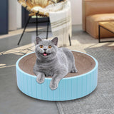 Maxbell Cats Scratcher Pads Decorative Activity Toys Protect Furniture Pet Supplies Blue