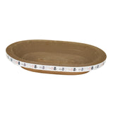 Maxbell Cat Scratcher Cardboard Scratching Board Corrugated Scratch Pad for Kitty 43cmx16cmx8cm