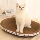 Maxbell Cat Scratcher Cardboard Scratching Board Corrugated Scratch Pad for Kitty 43cmx16cmx8cm