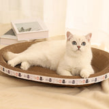 Maxbell Cat Scratcher Cardboard Scratching Board Corrugated Scratch Pad for Kitty 43cmx16cmx8cm