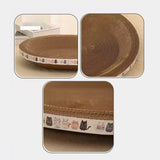 Maxbell Cat Scratcher Cardboard Scratching Board Corrugated Scratch Pad for Kitty 47cmx22cmx8cm