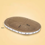 Maxbell Cat Scratcher Cardboard Scratching Board Corrugated Scratch Pad for Kitty 58cmx42cmx8cm