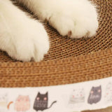 Maxbell Cat Scratcher Cardboard Scratching Board Corrugated Scratch Pad for Kitty 58cmx42cmx8cm