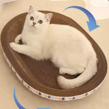 Maxbell Cat Scratcher Cardboard Scratching Board Corrugated Scratch Pad for Kitty 58cmx42cmx8cm