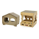 Maxbell Pet Cat Scratcher Board Bed Scratch Pad Pad Interactive Play Toy Durable Game Console