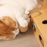 Maxbell Pet Cat Scratcher Board Bed Scratch Pad Pad Interactive Play Toy Durable Game Console