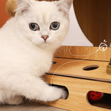 Maxbell Pet Cat Scratcher Board Bed Scratch Pad Pad Interactive Play Toy Durable Game Console
