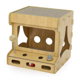 Maxbell Pet Cat Scratcher Board Bed Scratch Pad Pad Interactive Play Toy Durable Game Console