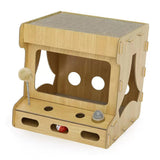 Maxbell Pet Cat Scratcher Board Bed Scratch Pad Pad Interactive Play Toy Durable Game Console